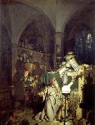 Joseph wright of derby The Alchemist Discovering Phosphorus or The Alchemist in Search of the Philosophers Stone oil painting